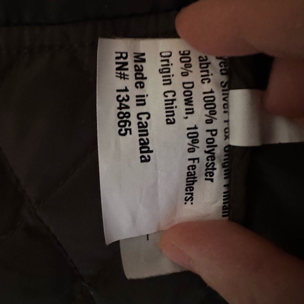 Krio Women's Brown Puffer Coat with Fur Hood - Picture 3 of 3